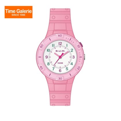 BUM B98507 Analog Silicone Strap Women Watch